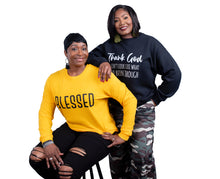 Load image into Gallery viewer, “Thank God&quot; Sweatshirt
