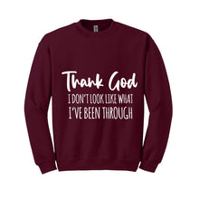 Load image into Gallery viewer, “Thank God&quot; Sweatshirt
